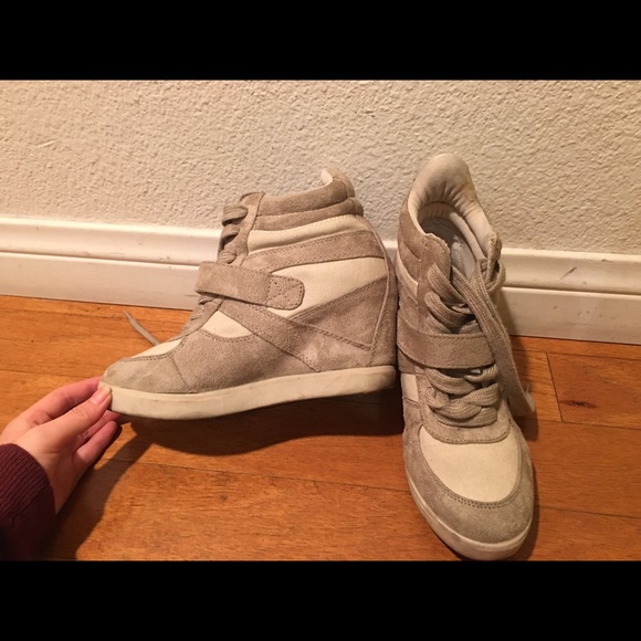 Just fab sneaker wedge size 6