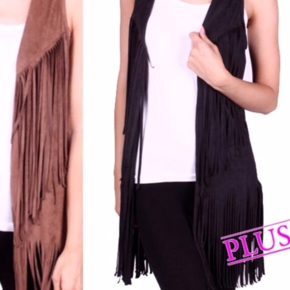 💥HP 10/19💥FRINGED VEST! YAASSSS PLEASE! - Picture 2 of 3