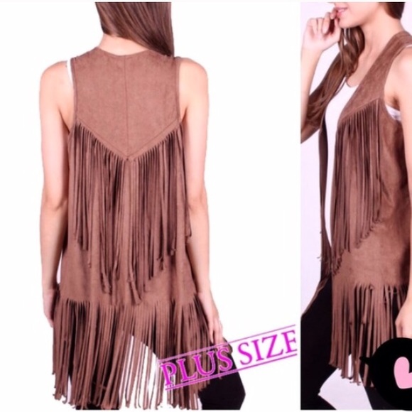 💥HP 10/19💥FRINGED VEST! YAASSSS PLEASE! - Picture 3 of 3