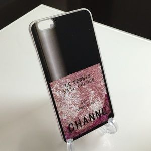 Lt Pink Glitters Polish iPhone 6 Plus/6s Plus Case