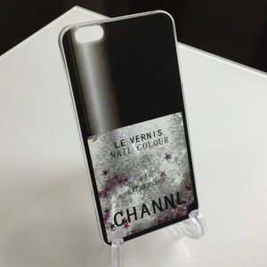 Silver Glitters Polish iPhone 6 Plus/6s Plus Case