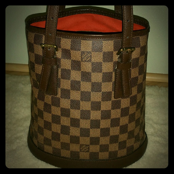 Louis Vuitton Handbags - Louis Vuitton Ebene Damier Petit Bucket