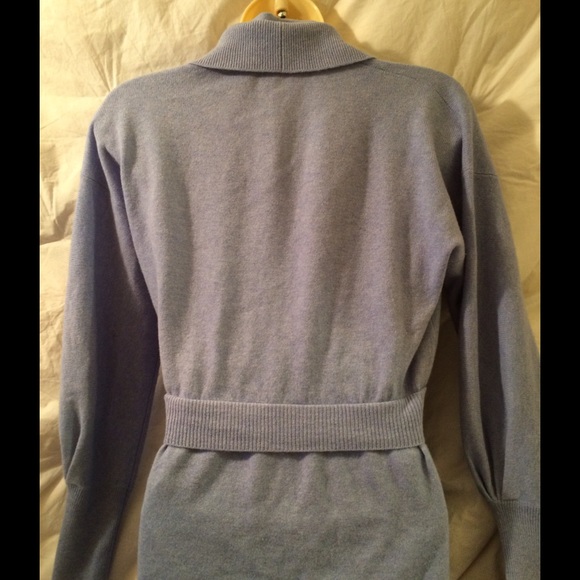 SKY BLUE Wool/Silk Sweater - Picture 4 of 4