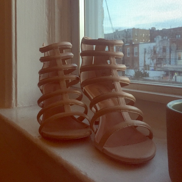 Nude sandals
