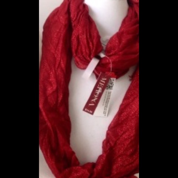 Very nice Ruby Red Merona scarf