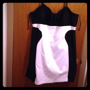 Torrid color block mini dress