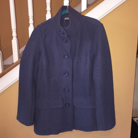 NEW LL Bean wool jacket