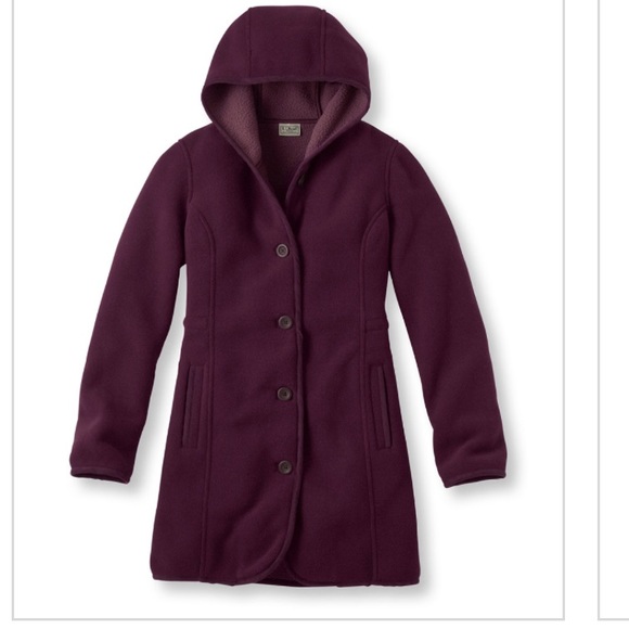 UNOPENED LL Bean fleece Kingfield Coat