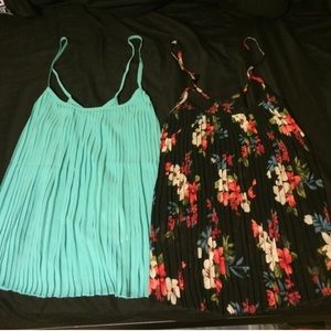 two hollister blouses