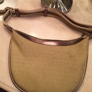 Authentic Gucci bag gold