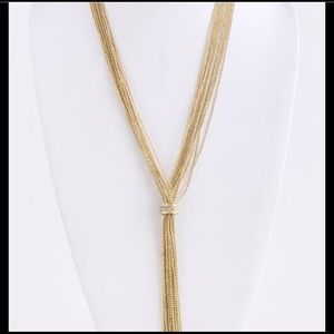 Gold Tassel Necklace-SALE