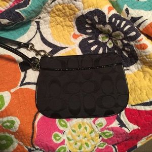 Coach wristlet