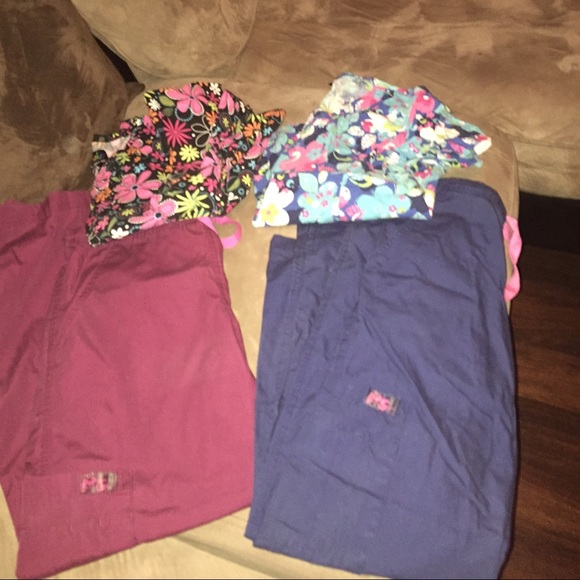 Two pairs of CUTE women's SCRUBS! XS-M