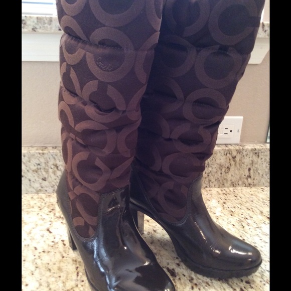 Authentic Coach boots