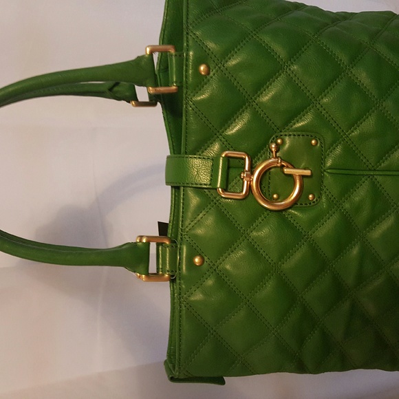 Leather J Crew purse