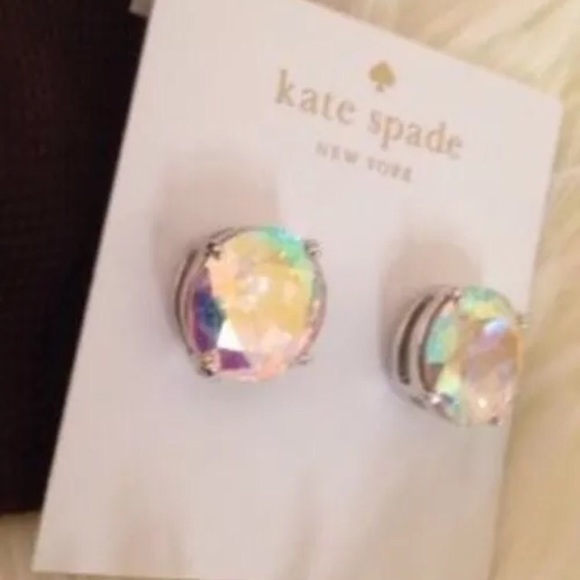 kate spade Jewelry - 🎀Kate Spade new large iridescent gum drop studs
