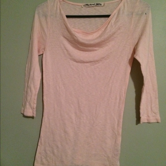 Set of Three Michael Stars Drape Neck Top Lot