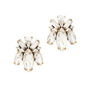 J. Crew Crystal earrings