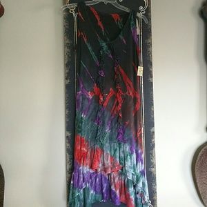 Tiedyed tank dress