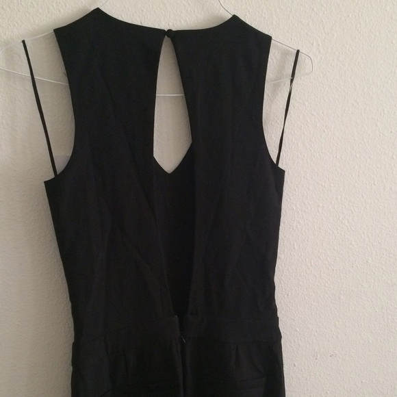 Pink stitch black jumpsuit size small - Picture 4 of 4