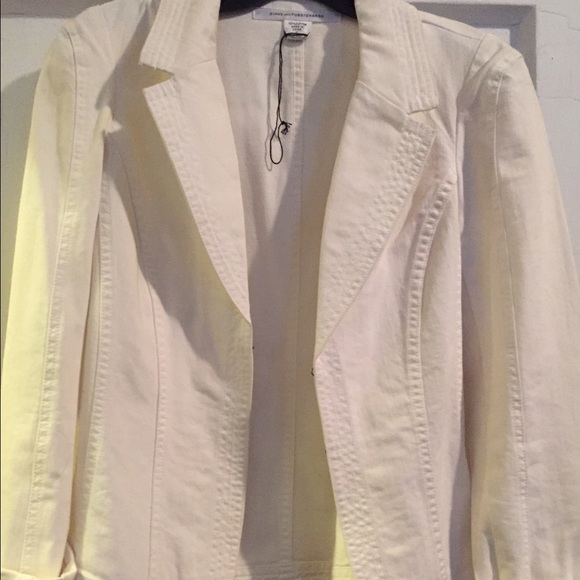 Diane von Furstenberg jacket white size 8
