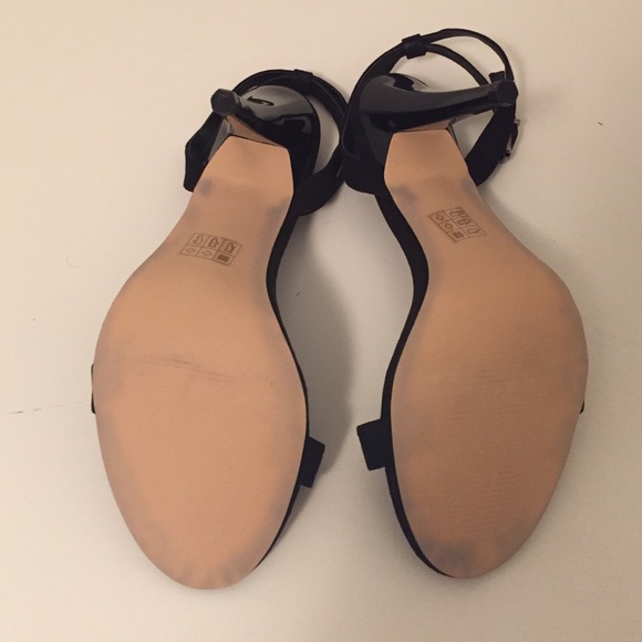 SOLD ON ANOTHER SITE: Black suede ASOS heels. - Picture 4 of 4