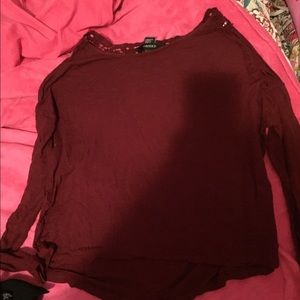 Maroon long sleeve