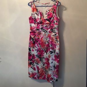 Beautiful floral dress.