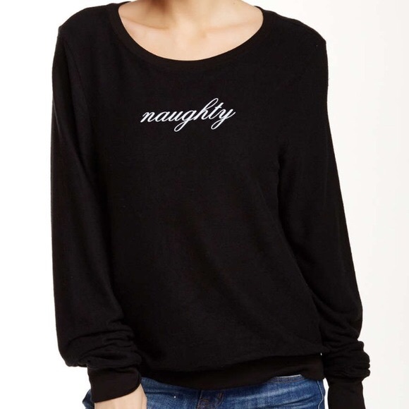 Wildfox Naughty/Nice Beach Jumper XS