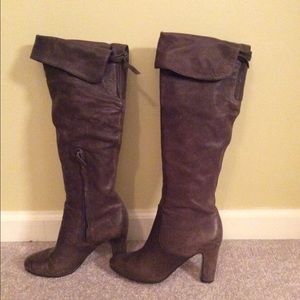 Sam Edelman Brown Leather Boots Size 8
