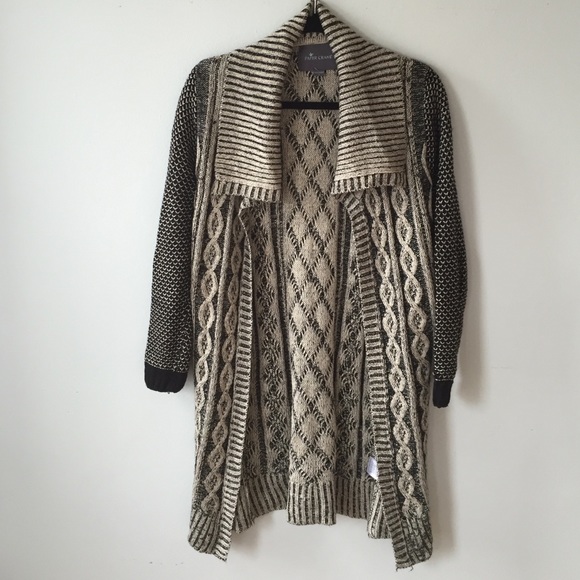 NWOT Paper Crane long winter sweater/cardigan