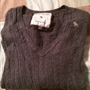 Abercrombie and Fitch V Neck Sweater