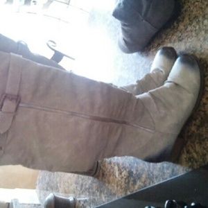 Size 8 Marble Knee High Boots