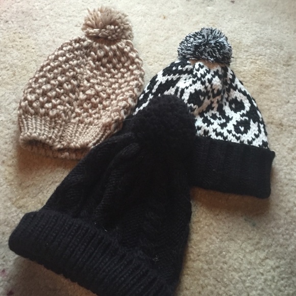 Beanies !! Special bundle you get all three (: