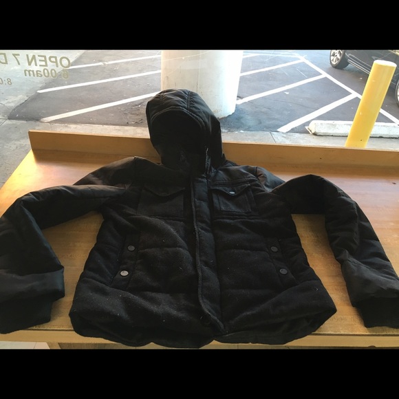 Black Fitted Jacket By Rouge State