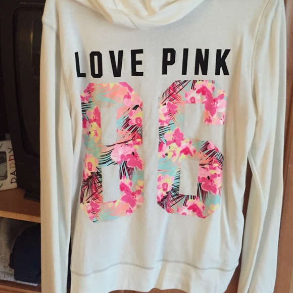 Victoria's Secret pink rare spring break hoodie