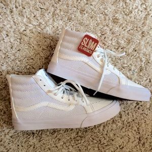 NWT VANS sk8 hi slim zip