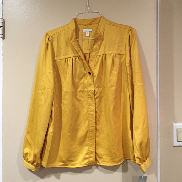 Yellow blouse