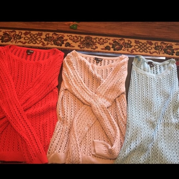2 A.N.A sweaters
