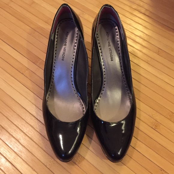 Adrienne Vittadini patent pumps size 7.5