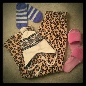 Animal Print Pajama/Lounge Pants