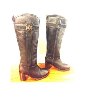 TORY BURCH KNEE HIGH BOOTS
