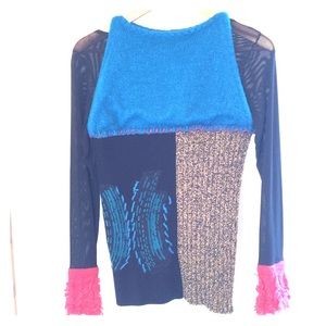 Beautiful Funky Save the Queen English Sweater 👑