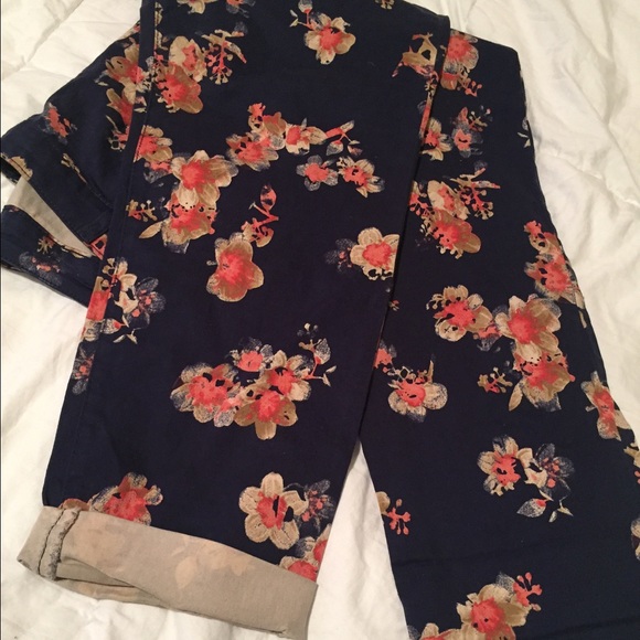 Style & Co. Floral print jeans from Macy's!