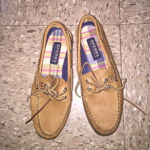 Never been worn Sperry Top-Siders Brown