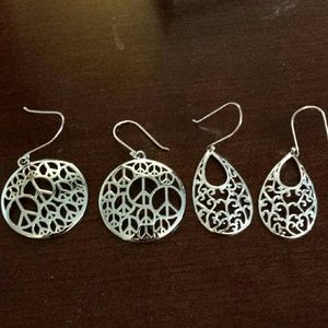 Sterling silver! Bundle of earrings