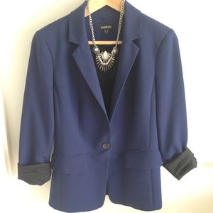 Bebe jacket in Royal blue