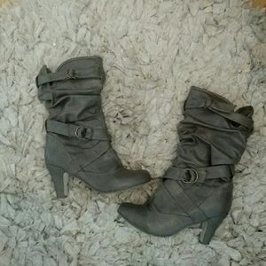 !!!!!FLASH SALE!!!!!!!Grey Booties!!!!!!!!!!