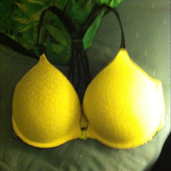 Bright yellow bra <lowest price>