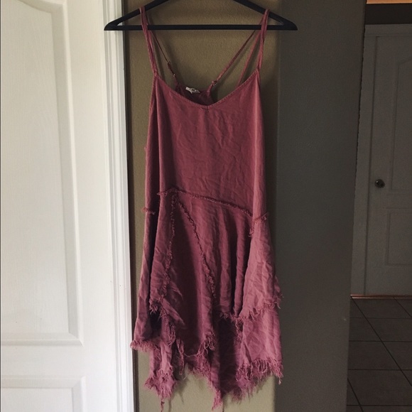 Free People Tattered Up Shred Slip